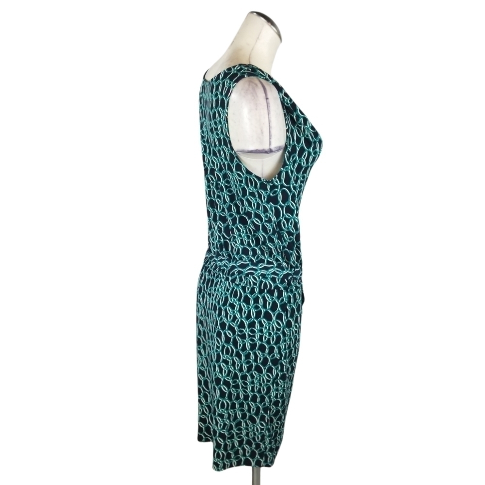 3/$25 Banana Republic Size S Blue Belted Dress - Picture 4 of 6